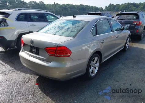 2014 Volkswagen Passat 1.8T Wolfsburg Edition from USA, damaged, VIN 1VWAT7A30EC047769